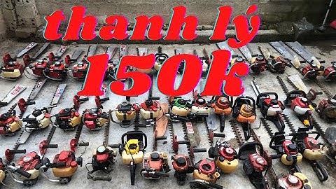 máy cắt tỉa hàng rào - hàng thanh lý - hàng nhật bãi - loại 1 lưỡi - 2 lưỡi I  việt anh nhật bãi