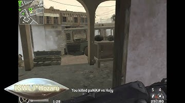 ESPGL - CoD4: i-16 Sneak Peek: [SWL]*Hozaru Rush!