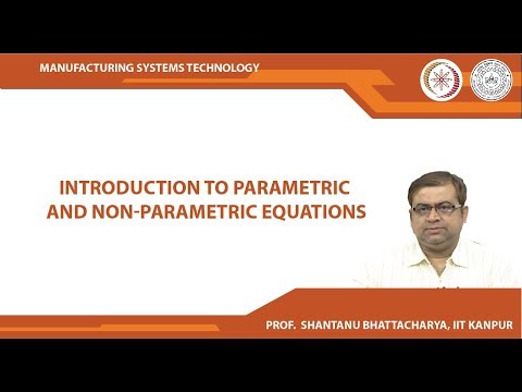 Introduction to Parametric and non-parametric equations