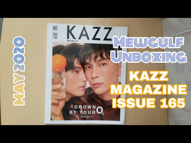 Mewgulf Unboxing 雜誌開箱 | KAZZ Magazine Issue 165 (May 2020