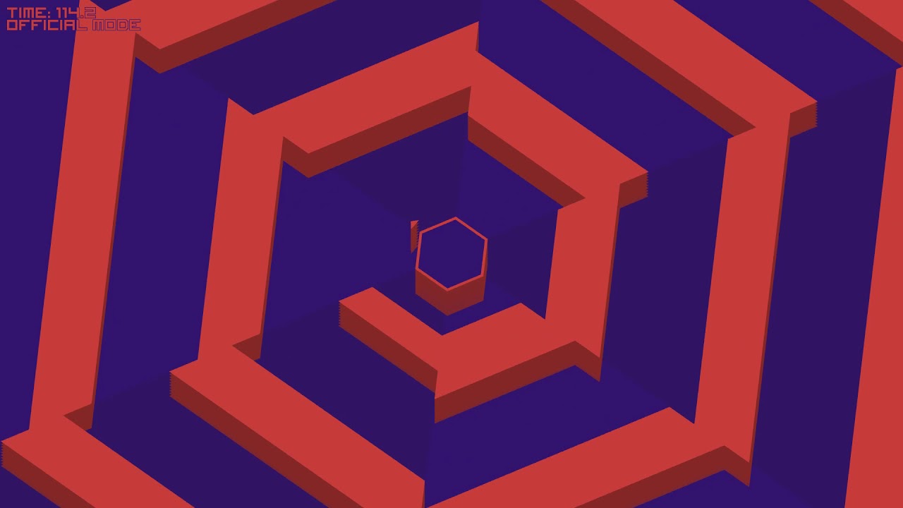 [Open Hexagon] Spiralness (Replayed) | 261.73 sec. [World Record]