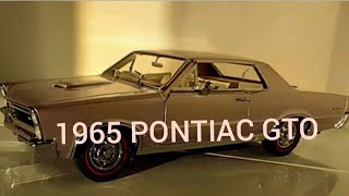 1965 Pontiac GTO. Модель автомобиля от Danbury mint.