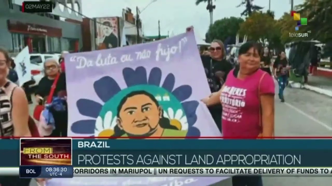 Brazilian rural women's mobilization denounces land appropriation