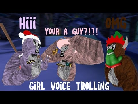 Your A Guy!?!? - Gorilla Tag Girl Voice Trolling