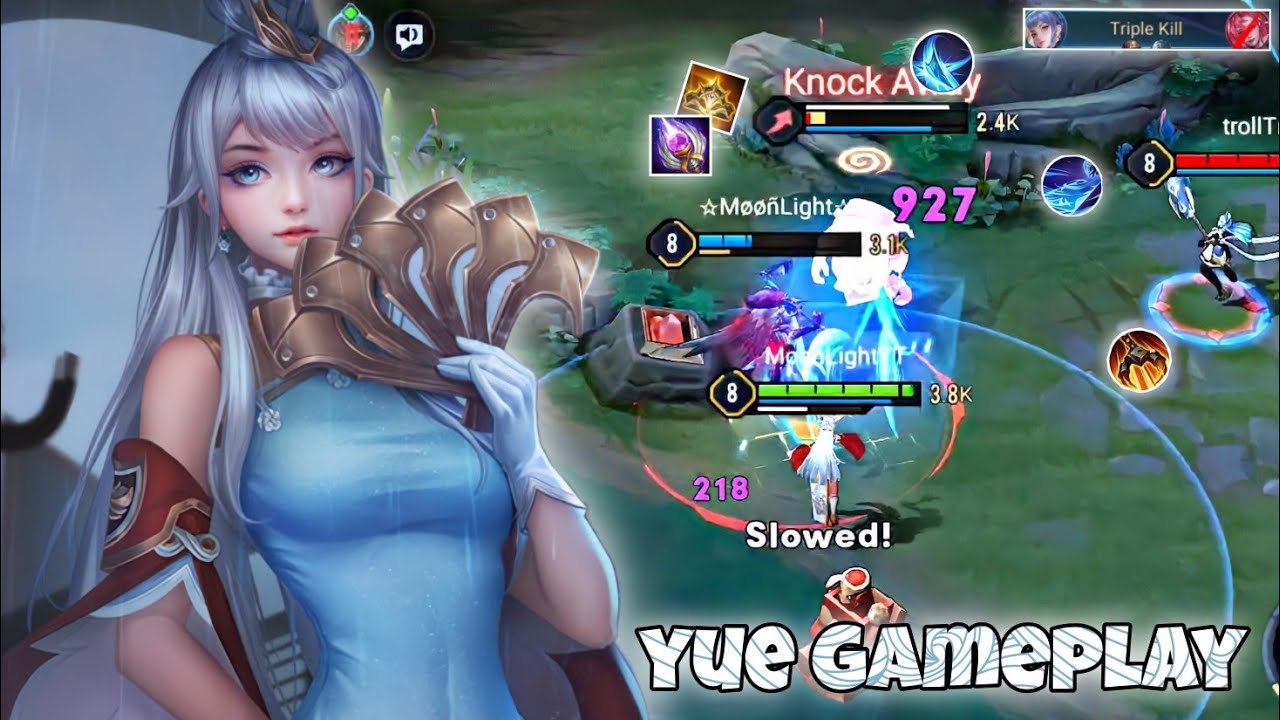Yue Mid Lane Pro Gameplay | Highest Damage Dealer In AoV | Arena of Valor Liên Quân mobile CoT