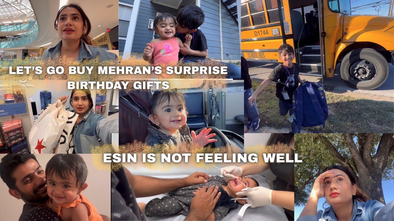 SHE IS NOT FEELING WELL 😞 | Mehran Ki SUrprise Birthday Shopping | kahan gayab thi 🤔