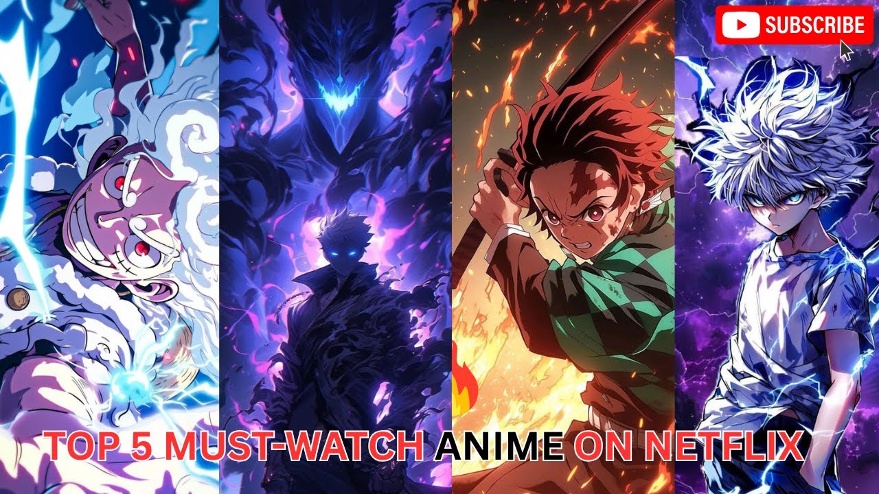 Top 5 Must Watch Anime On Netflix #anime #netflixanime #mustwatch # ...