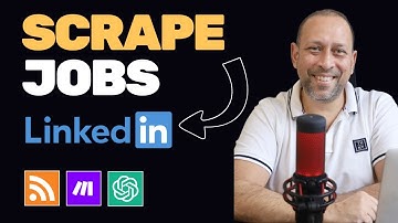 How to Scrape LinkedIn Jobs Automatically with AI (make.com)