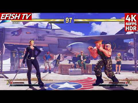 Falke vs Guile (Max Difficulty) - Street Fighter V