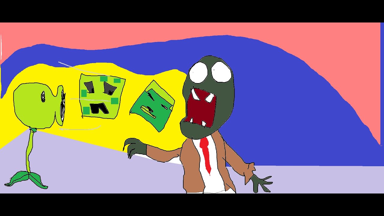 Pvz minigame remix & Creepers vs Zombies YouTube