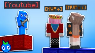 So I Played Minecraft Bedwars With PROS