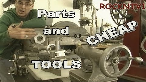 Logan Lathe Parts and Tools I