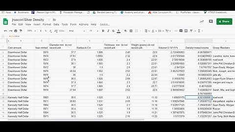 Silver Density Lab 3