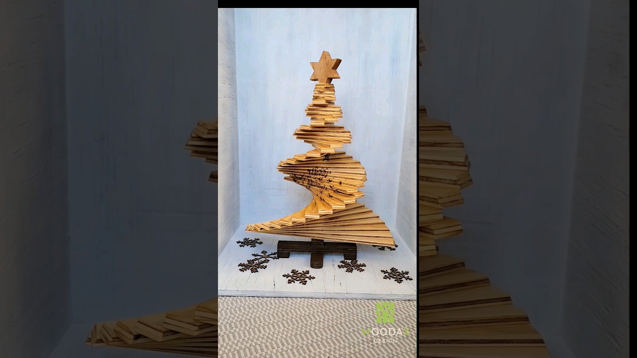 A Spiral Christmas Tree.