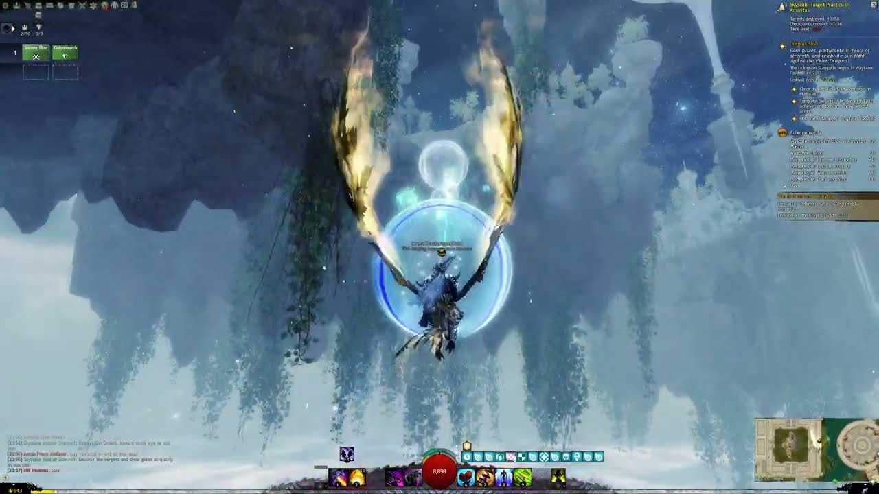 Guild Wars 2 - Skyscale Target Practice in Amnytas: Master