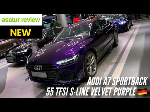 🇩🇪 Презентация AUDI A7 Sportback 55 TFSi S-line Velvet Purple