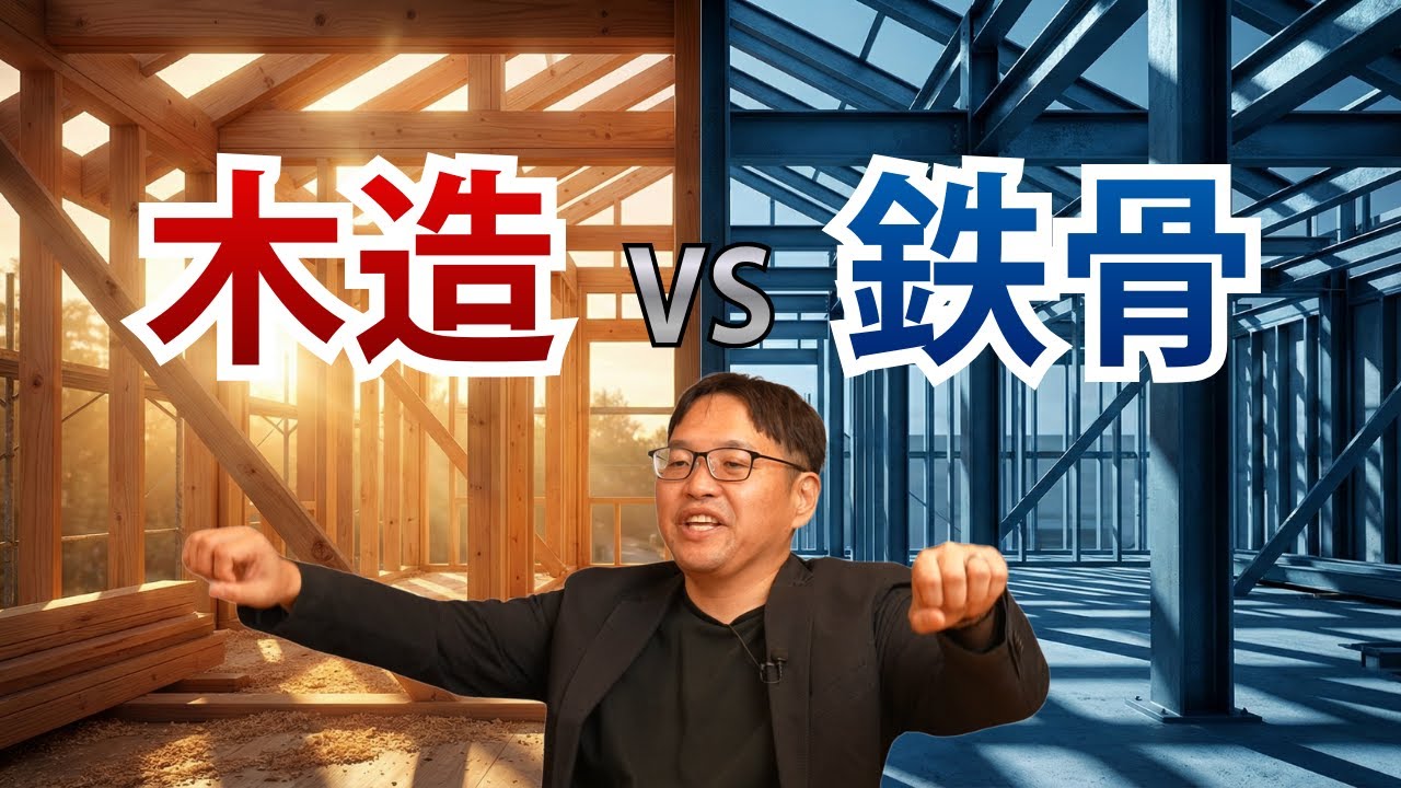 【注文住宅】木造と鉄骨、結局どっちが良い？プロが解説