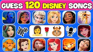 Guess The Best 120 DISNEY SONG Of All Time | DISNEY SONGS Trivia | Elsa, Rapunzel, Ember | NT Quiz