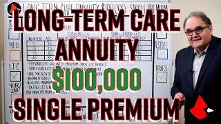 LongTerm Care Annuity $100,000 Single Premium