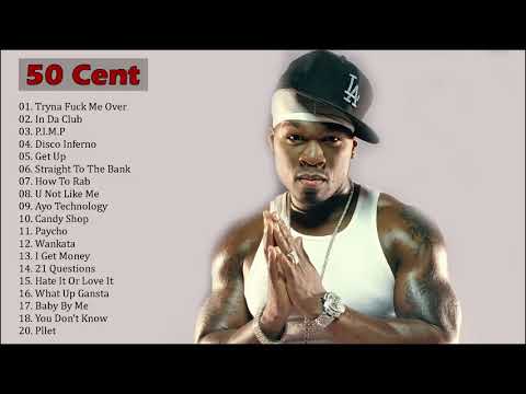 การรวบรวมรายการ hiphop ที่ดีที่สุดของ 50 Cent .50 Cent Greatest Hits Full Album 2021
