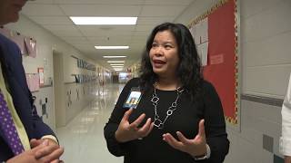 Dr. Brabrand Visits Westbriar ES