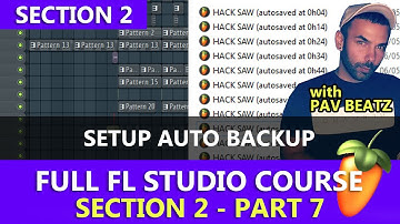 How to setup Auto Backup Files in FL Studio [LIFE SAVER]