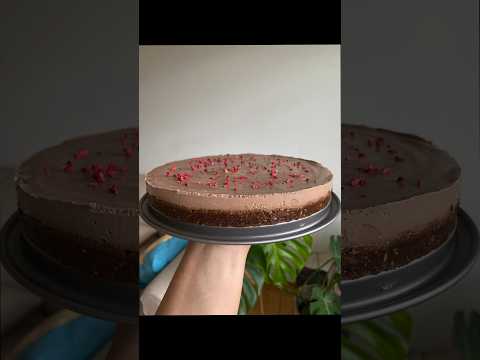 طريقة عمل جوكلت جيز كيك الصحي نباتي و خالي من السكر الابيض