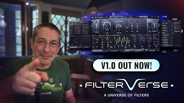 Presenting Filterverse V1.0.0 ! The ultimate filter plug-in.