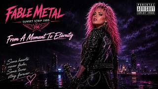 80s Glam Metal / Hair Metal /  'From A Moment To Eternity' Official Album - FABLE METAL