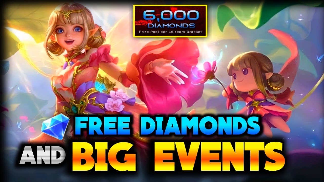 BIG EVENTS TOMMOROW FREE SKIN AND FREE DIAMONDS EVENTS | MOBILE LEGENDS 2021