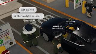 Crossing The Border In Roblox