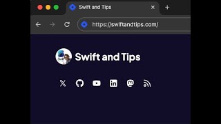 Announcing my new blog: swiftandtips.com