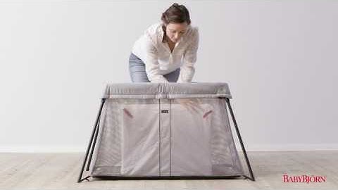 How to set up BABYBJÖRN Travel Crib Light – tutorial