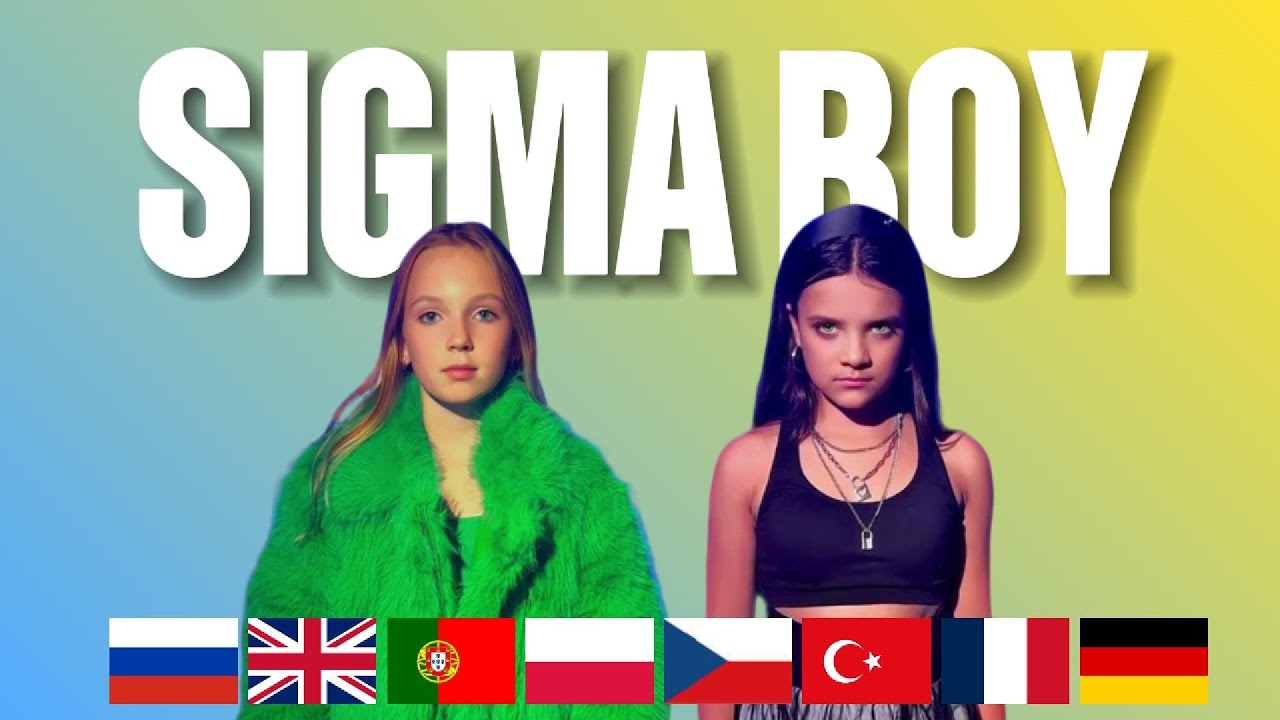 Betsy Sigma Boy - Russian, English, Spanish, Polish, Czech, Turkish, French, German.