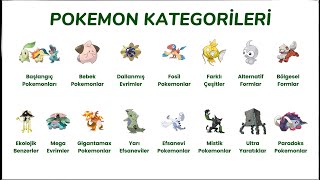 7 Dakikada Tüm Pokémon Kategorileri