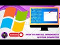 How to install windows 11 in your computer | Pc me window kaise dale |