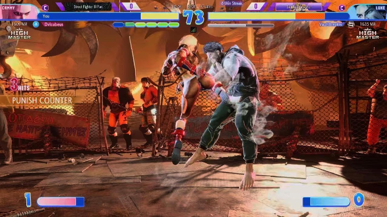 Street Fighter 6 notlelinc vs dvlcube 1600 mr akuma vs cammy