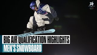 big heights under lights snowboard men s big air qualification