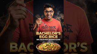 10-Min Bachelor's Egg Rice | Tamil Nadu's Street-Style! ??