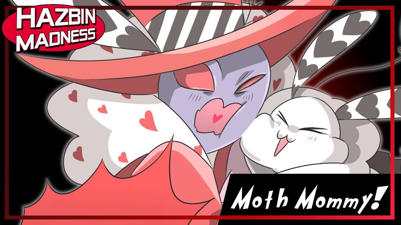 MOTH MOMMY! Vox x Val - Hazbin Hotel [COMIC DUB] - YouTube