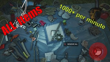 how to duplicate ANY ITEM in the forest SOLO (the forest tips tricks and glitches)