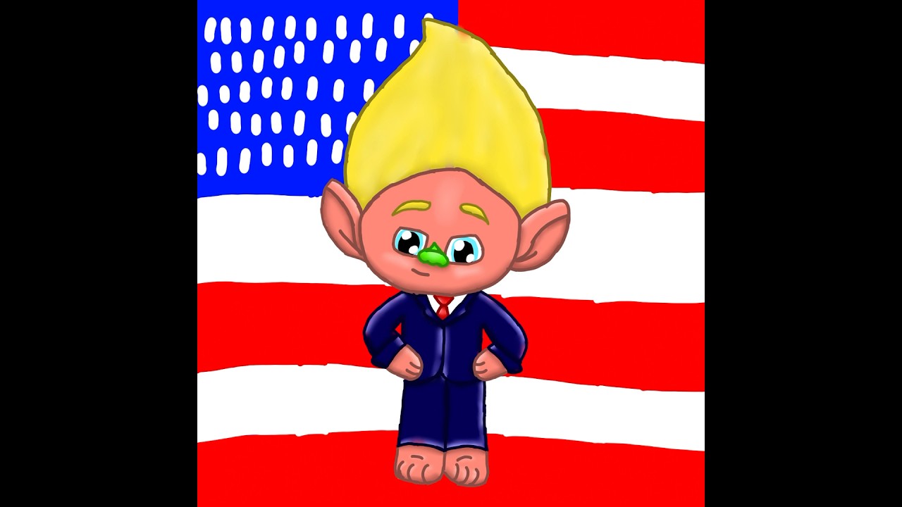 Here is trump as a troll MAGA 
