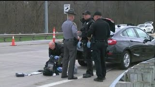 High-speed turnpike chase with kids in backseat ends in Trumbull Co.