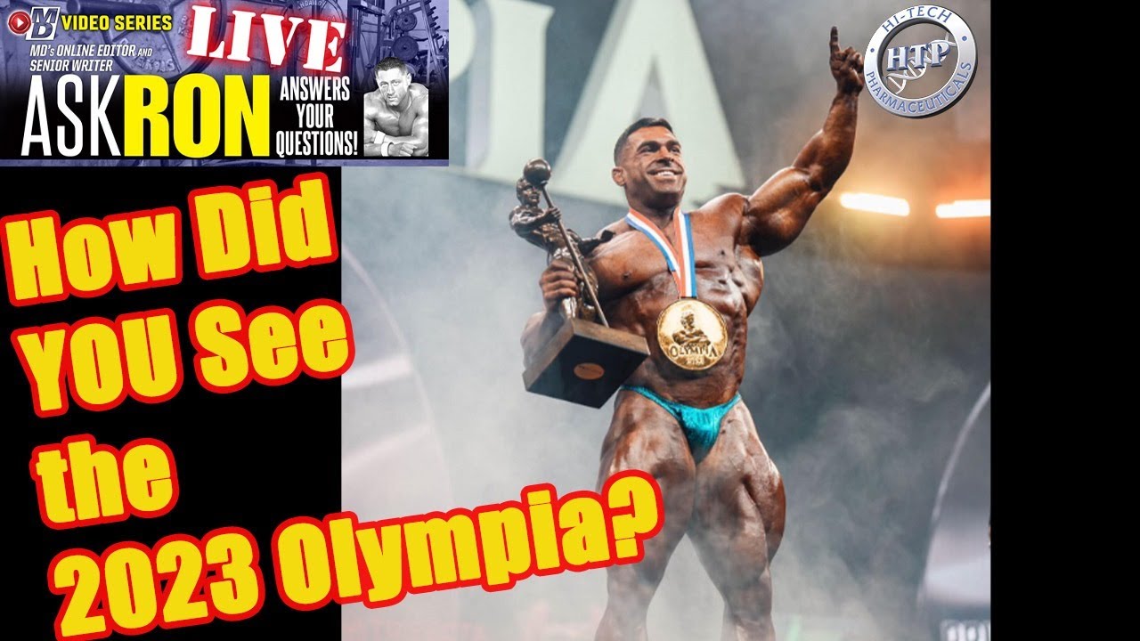 How did YOU see the Mr. Olympia? Ask Ron Live YouTube