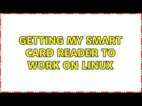 Getting my Smart Card reader to work on Linux