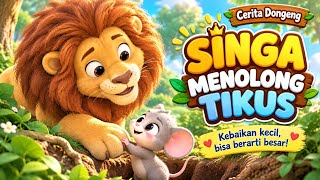Download lagu Kisah Singa dan Tikus 🦁 🐭 | Persahabatan dan Saling Menolong | Cerita Anak | Animasi 3D Edukasi