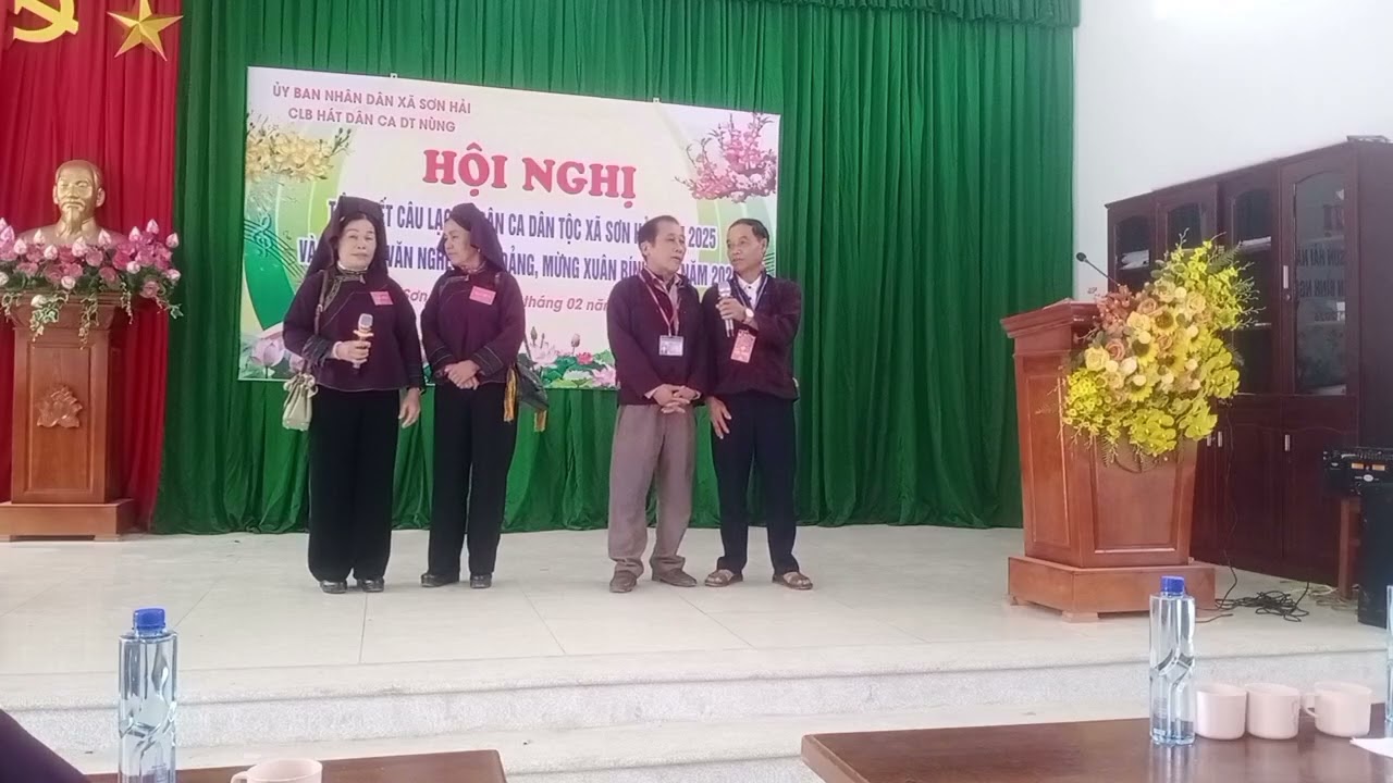 Hát sli đại hội tổng kết câu lạc bộ thôn khuôn nghễu xã Sơn hải tân Sơn tv