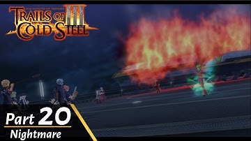 Trails of Cold Steel 3 (Nightmare) Part 20 - Orchis Tower - No Commentary