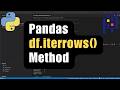 PANDAS ITERROWS EXPLAINED (Loop Through Rows for Automation)