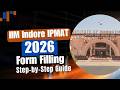 IPMAT Indore Form Filling Guidance I Step-by-Step I Stalwart Career Institute I #ipmatpreparation